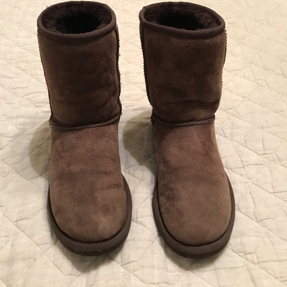 Brown UGGs Classic short Style