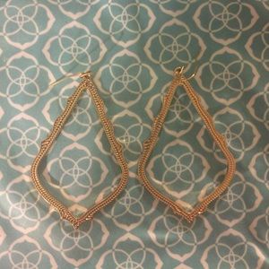 Rose Gold Kendra Scott Sophee Earrings