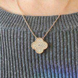 Vintage Alhambra Pendant Necklace
