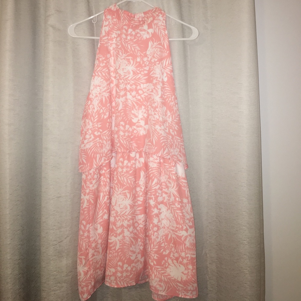 Never before worn pink mini dress!