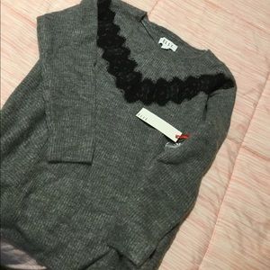 Grey sweater from Elle