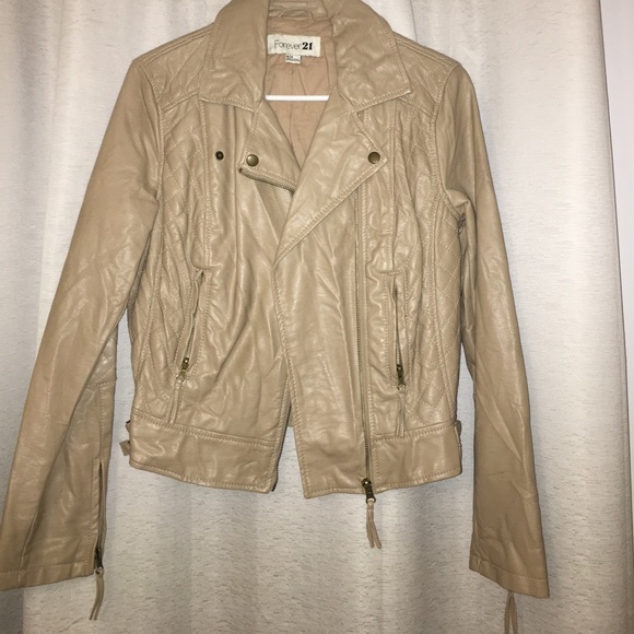 Tan Leather Jacket! - Picture 1 of 4