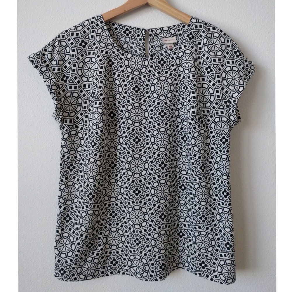 Geometric Kaleidoscope Blouse
