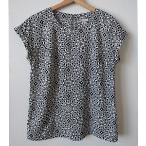 Geometric Kaleidoscope Blouse