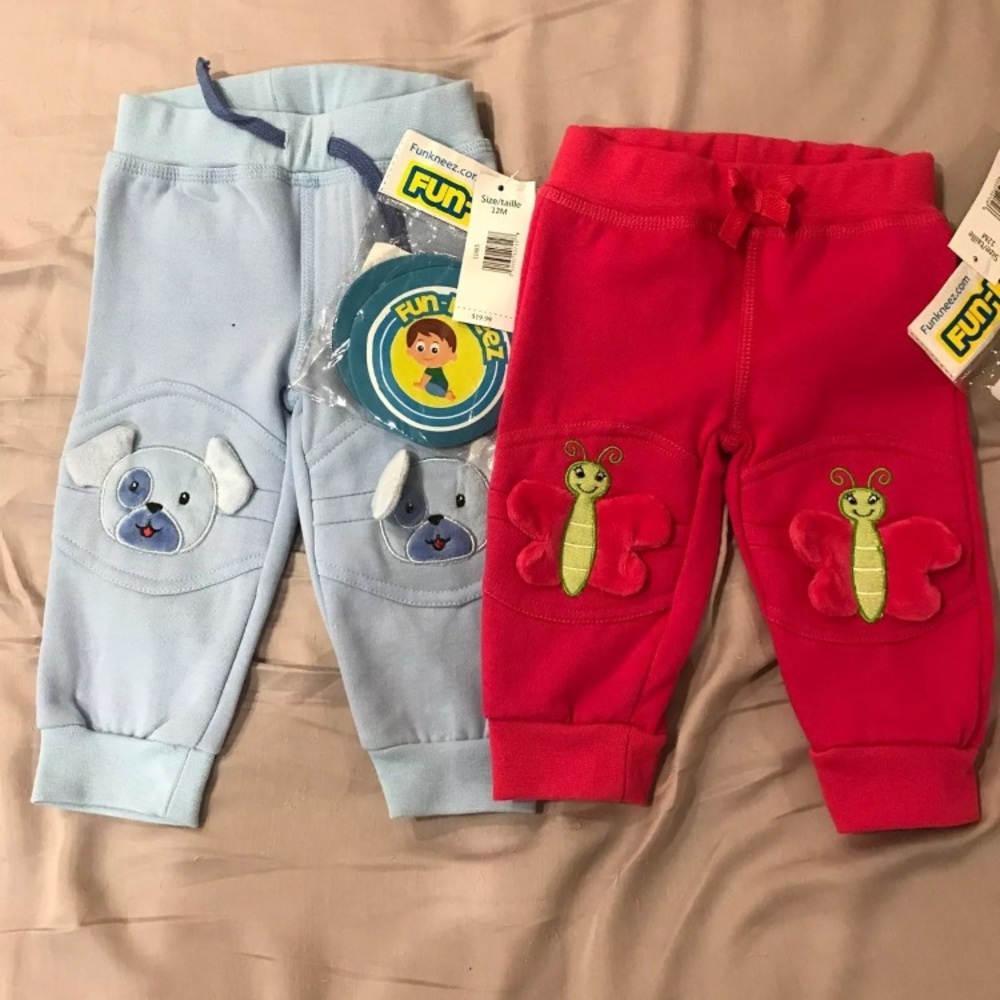 FunKneez crawling pants