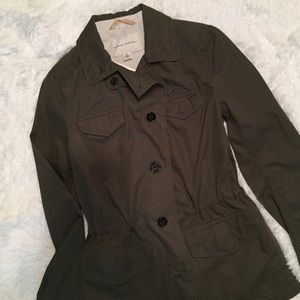 Banana Republic Military style jacket. NWT. Sz 0.