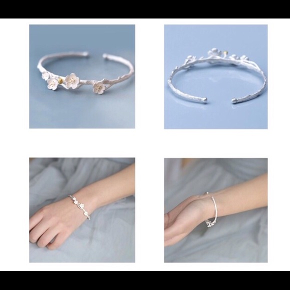 🎄 PRICE DROP: CHERRY BLOSSOM BANGLE - Picture 2 of 6