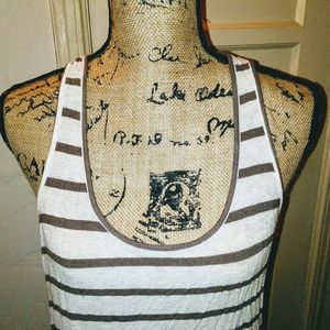 Foreign Exchange striped tank