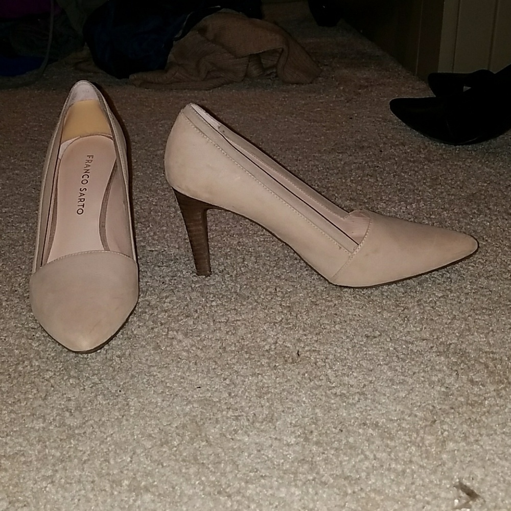 Franco Sarto professional heels - nude