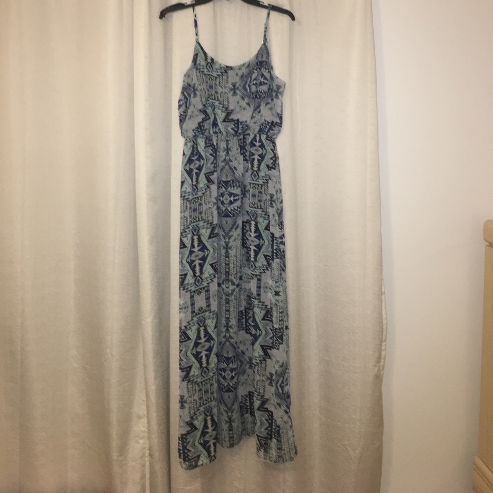Beautiful blue maxi dress!