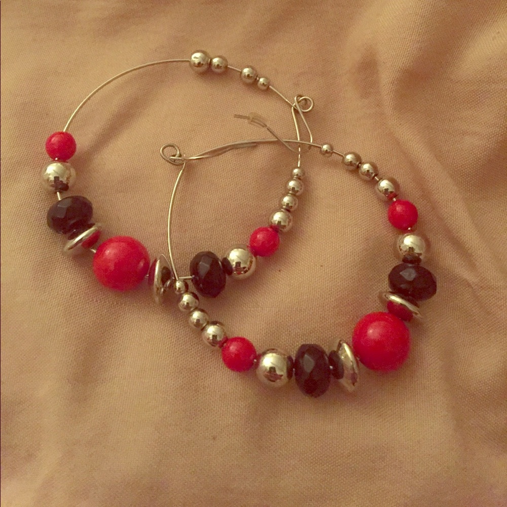 Hoop earrings