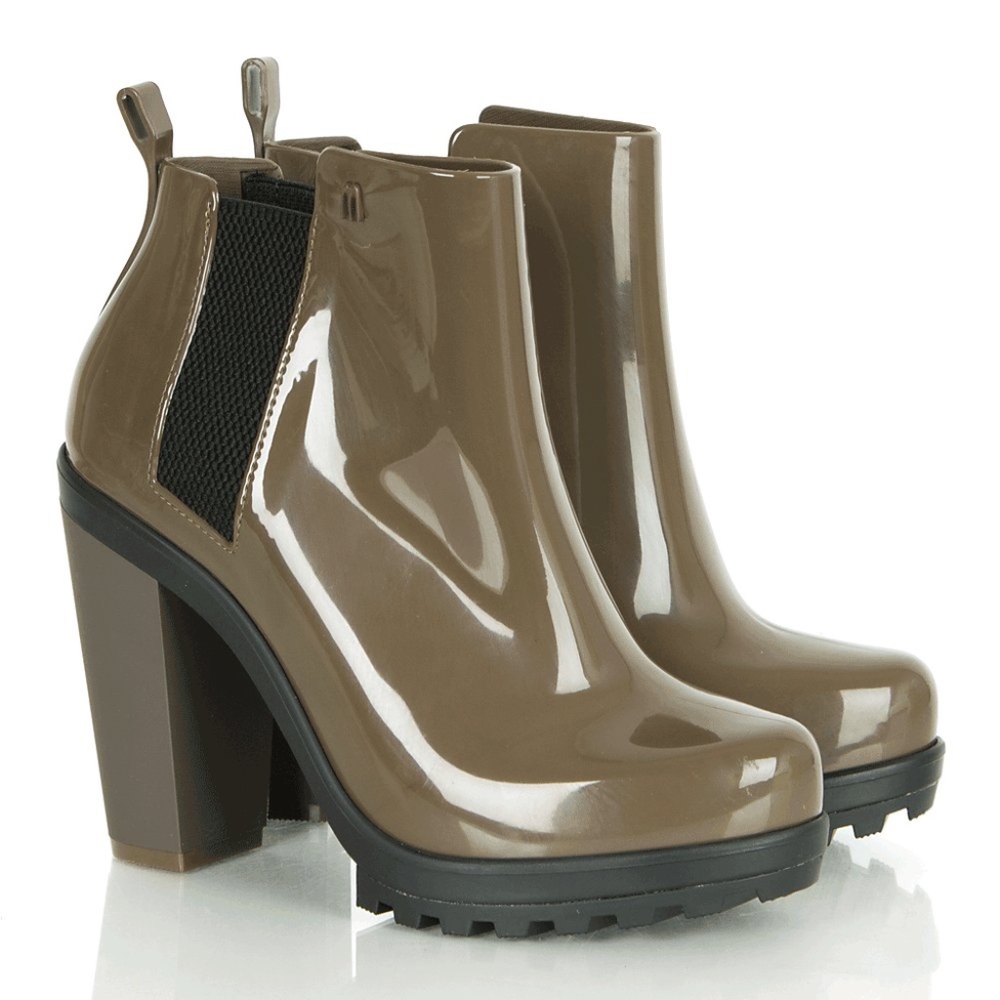 Melissa Women's Soldier Heeled Chelsea Boots 10