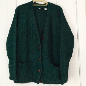 Urban Outfitters Forest Green Cardigan