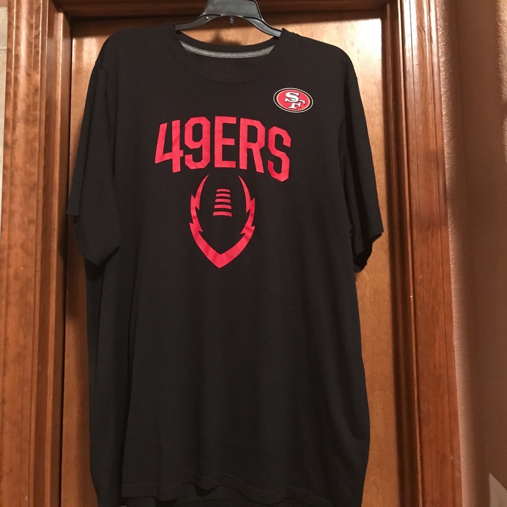 Nike, NFL, 49'ers dri-fit, t-shirt, size XL