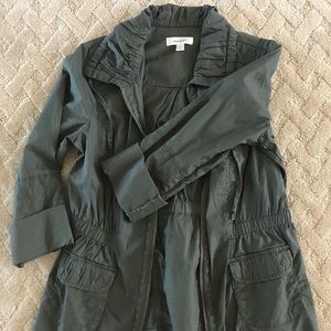Dress barn 3/4 sleeve military jacket