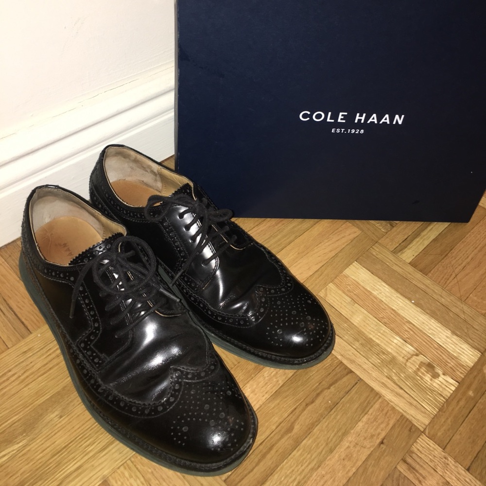 Cole Haan Zero Grand Wingtips