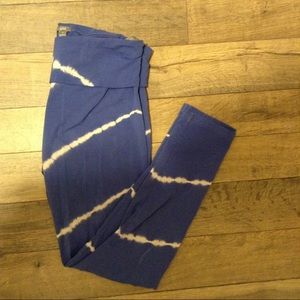 Tie dye yoga legging