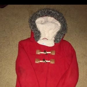 Girls Old Navy Toggle Coat Size L
