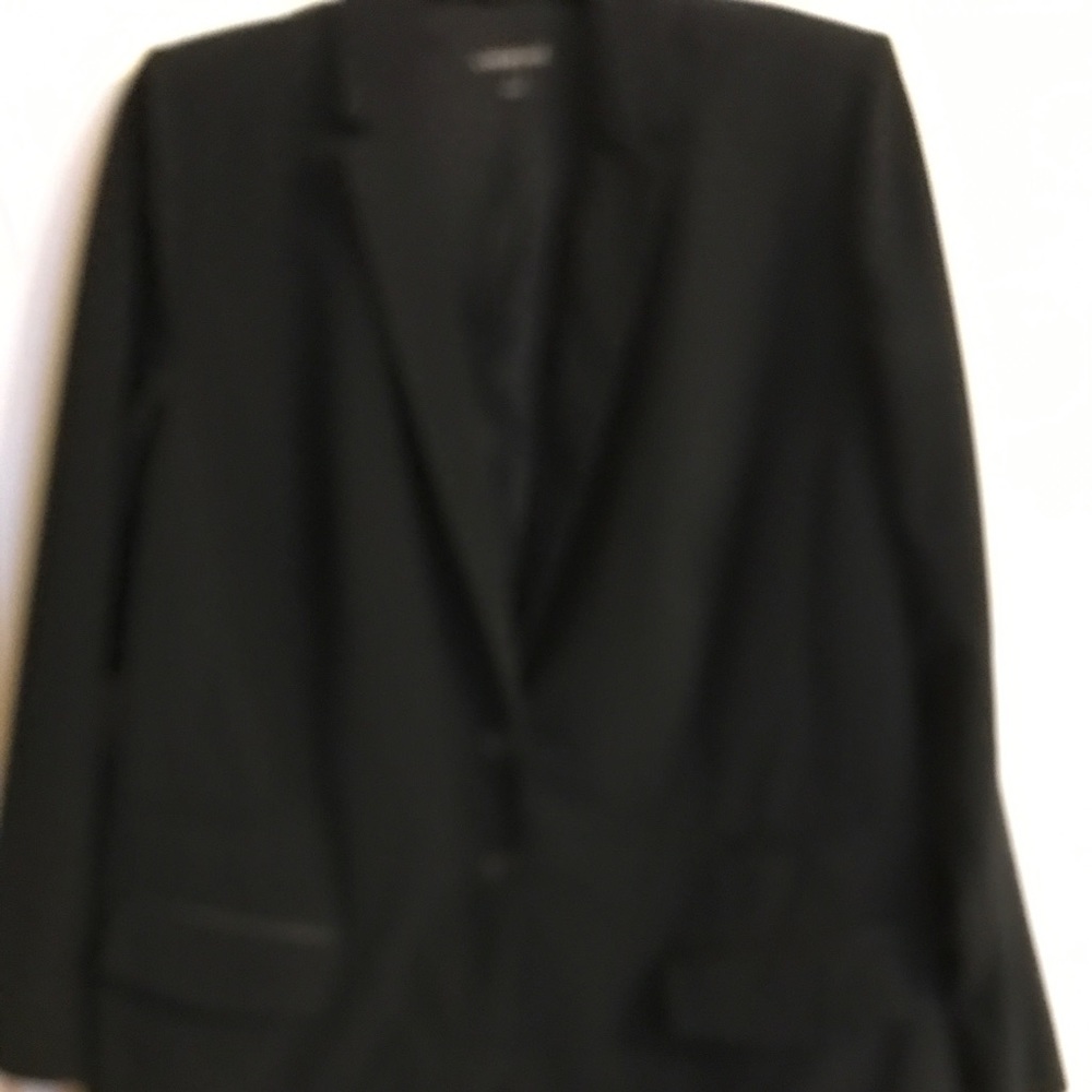 Lane Bryant Fully lined black suit jacket size 16