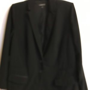 Lane Bryant Fully lined black suit jacket size 16
