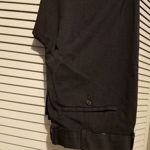 Dark grey dress pants