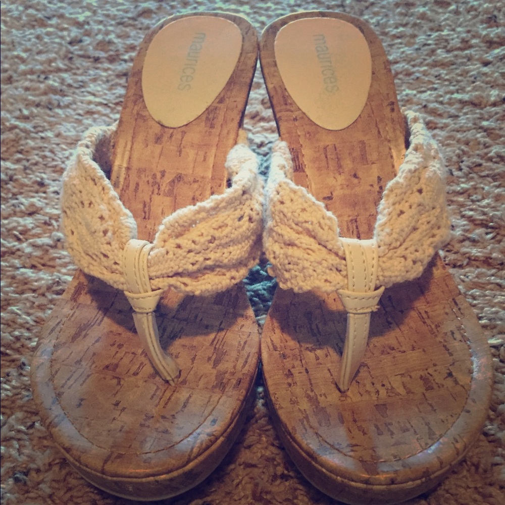 Maurice’s size 9 wedges