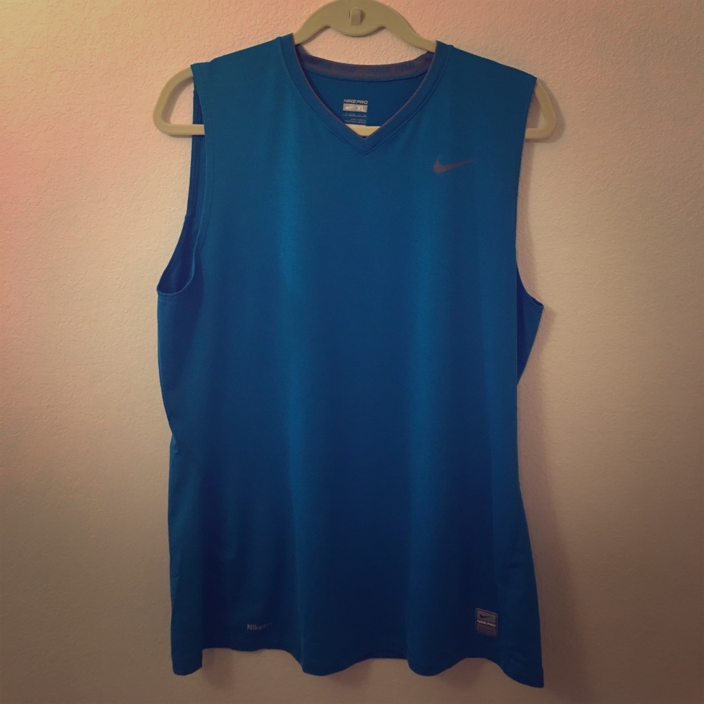 Nike Pro Blue Shirt