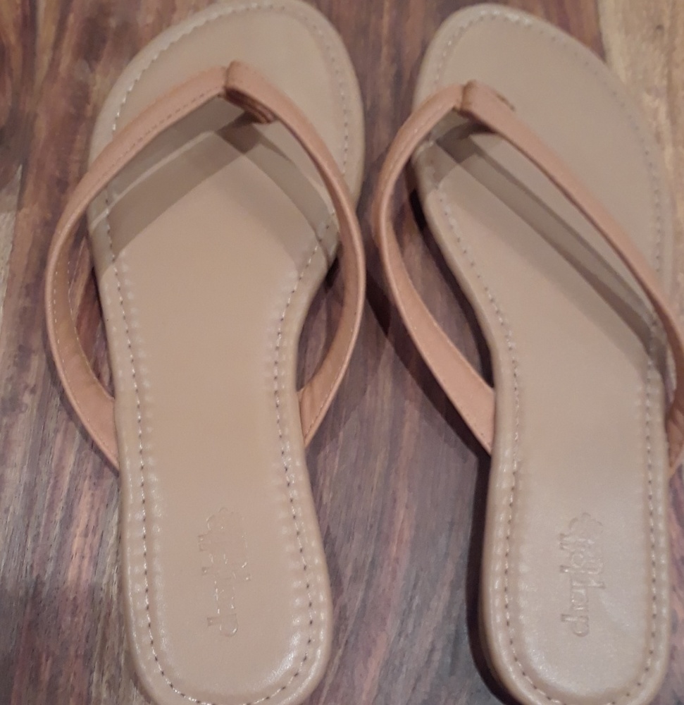 Charlotte Russe tan sandals