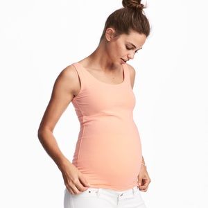 H&M conscious apricot maternity tank 🍑
