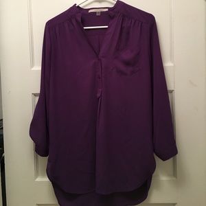 41 Hawthorn Purple 3/4 Sleeve Blouse