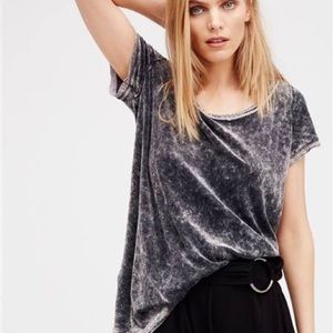 Free People Velvet Tee
