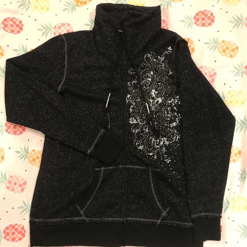 Women’s XXL MAURICES  ZIP JACKET W/ Embellishment