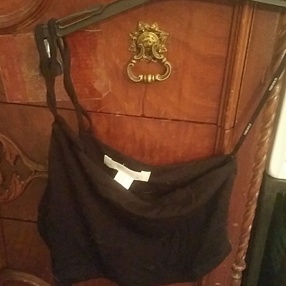 One shoulder crop top