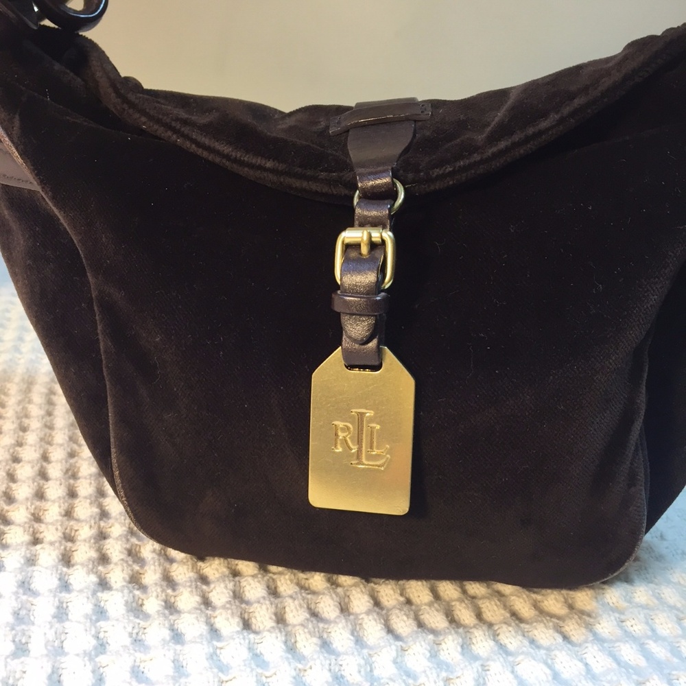 Ralph Lauren Velvet In-season High Class Purse