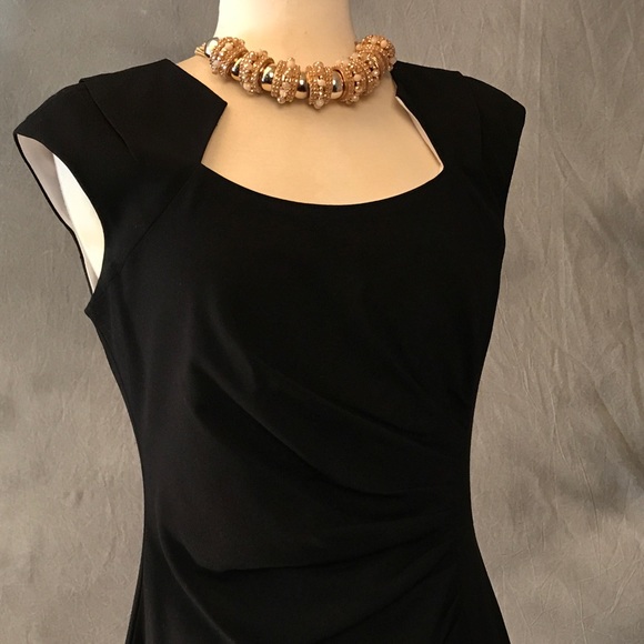 Calvin Klein elegant, black dress. - Picture 3 of 5