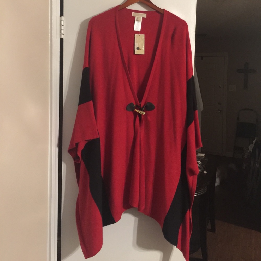 Michael Kors knit cape