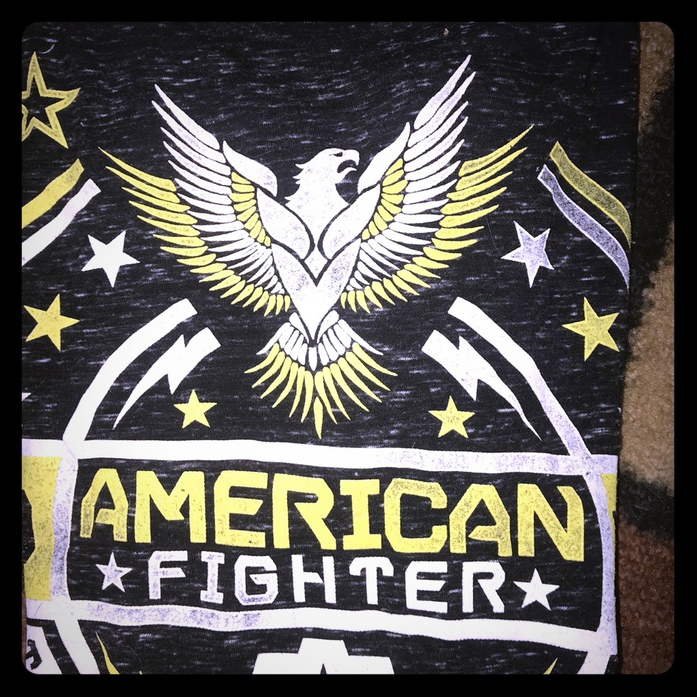 —SOLD—American Fighter shirt
