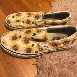 Floral Patterned Vans