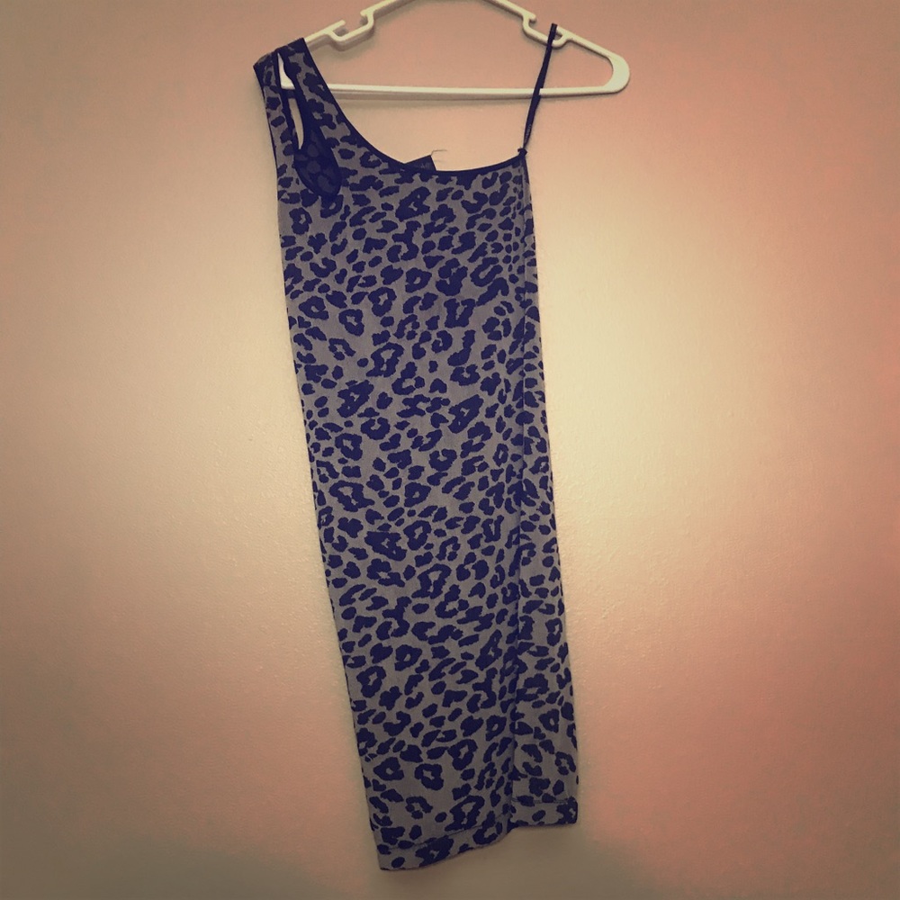 One shoulder Bebe dress