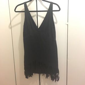 Zara Dress With Fringes