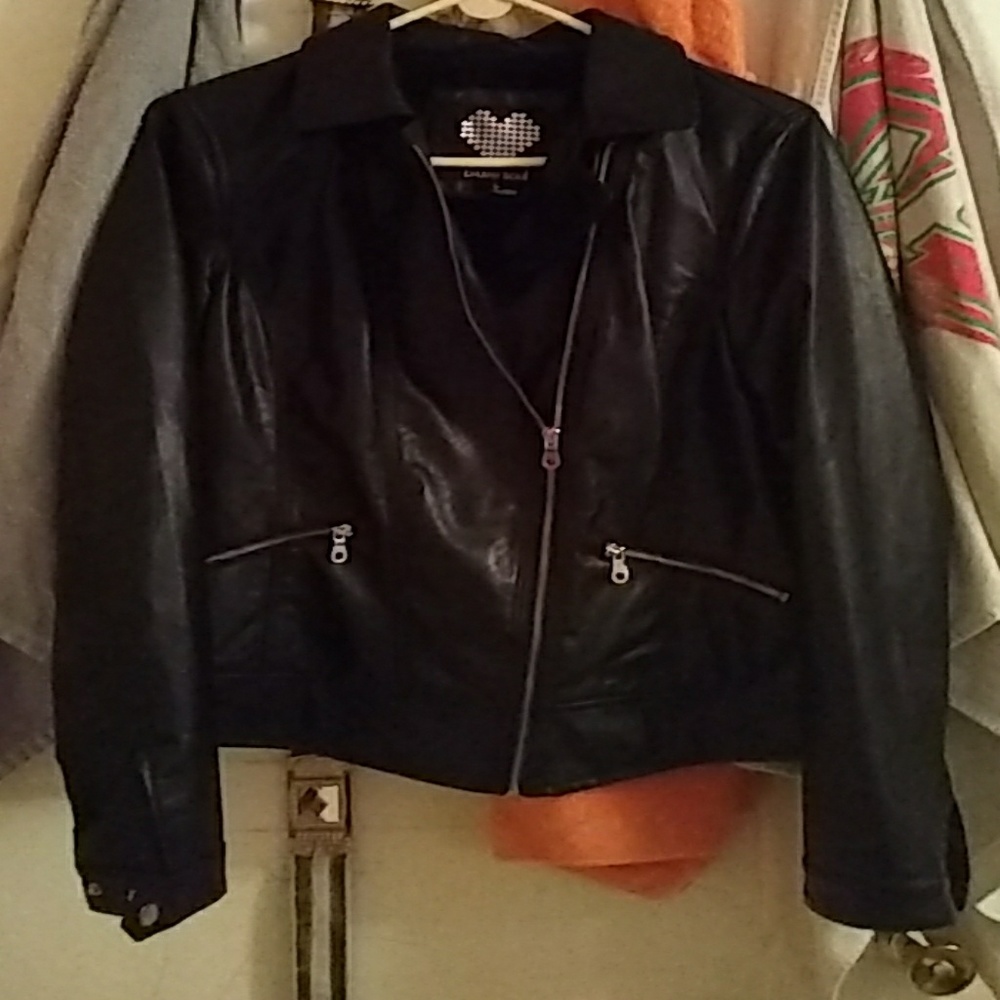 Brave soul leather jacket