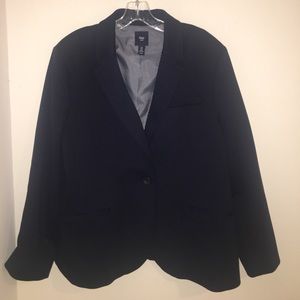 Women's plus size Navy Blue Blazer