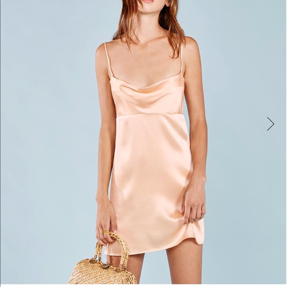 ISO REFORMATION PLUM DRESS SIZE SMALL OR MEDIUM