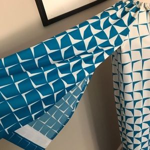 Custom Vintage Geometric Print Dress