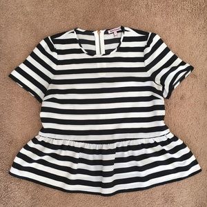 Juicy Couture peplum top S