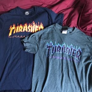 Bundle of 2 Thrasher t shirts! $15 for both