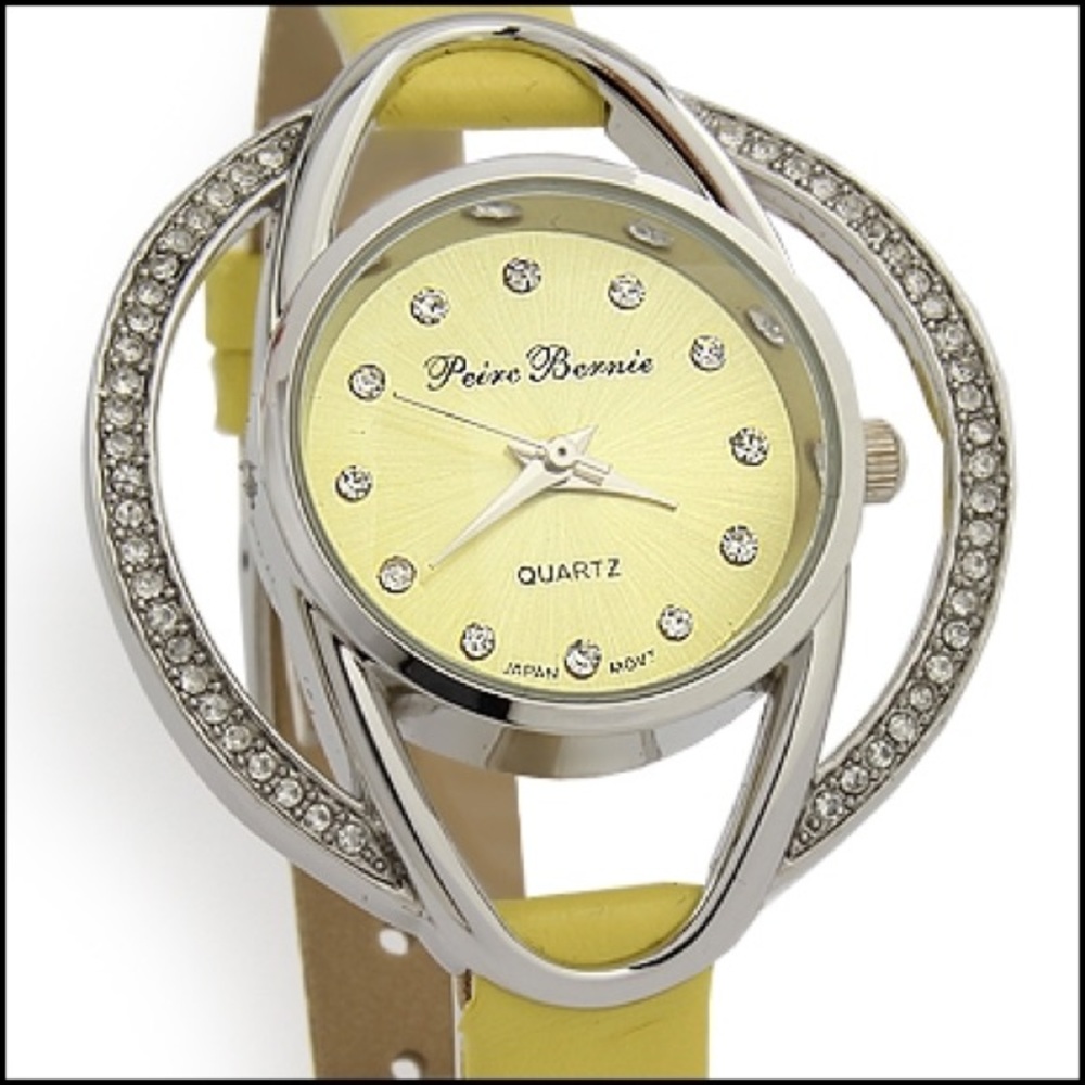 Peire Bernie Women StainlessSteel Swarovski Watch