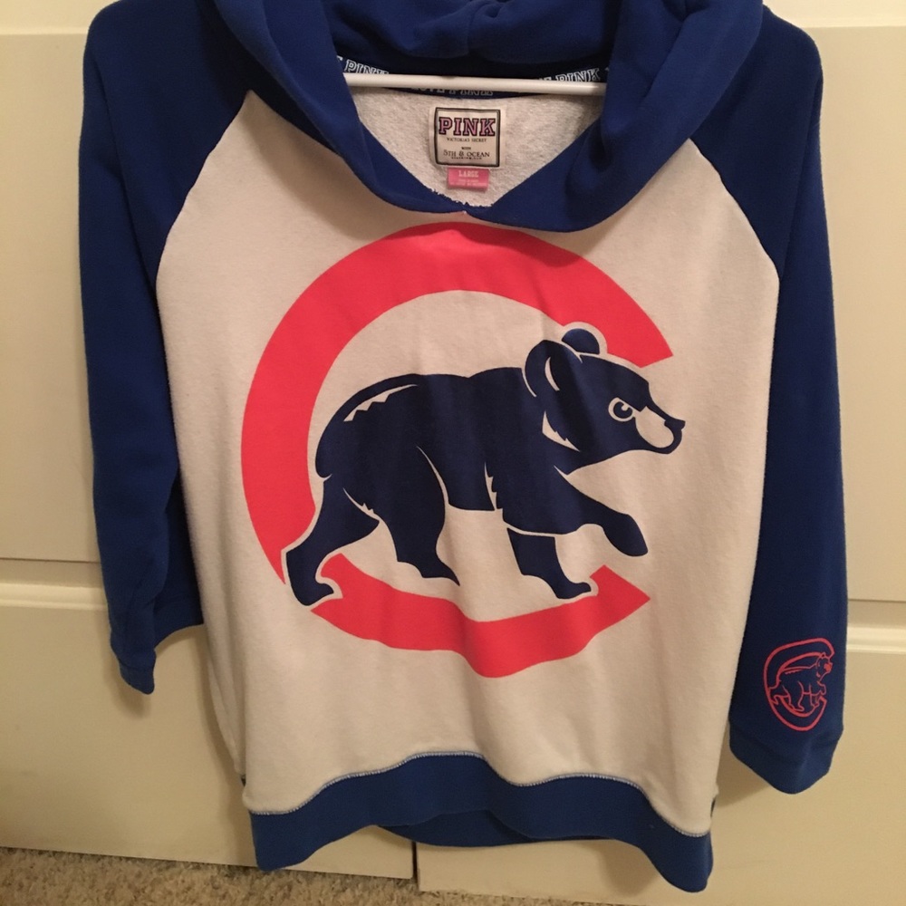 Victoria's Secret pink cubs sweatshirt/hoodie