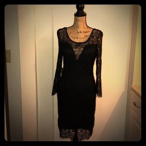 Lace black dress!