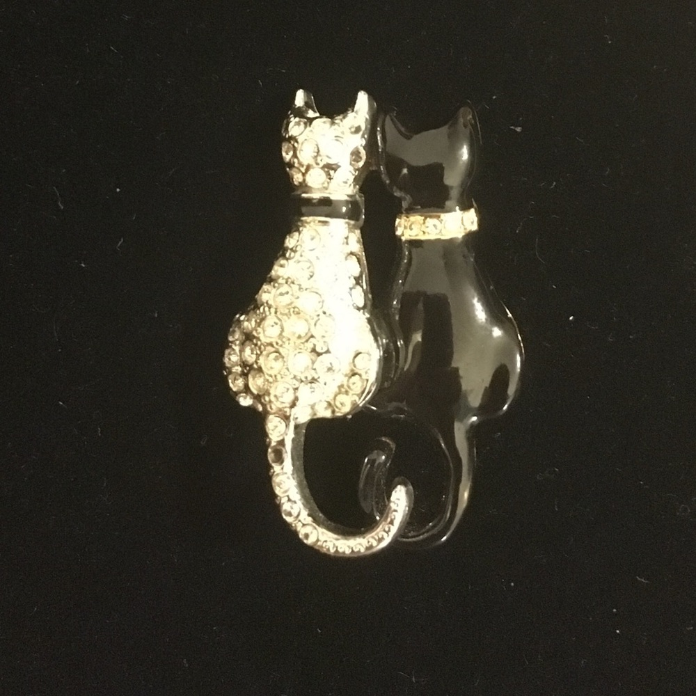 Cat brooch